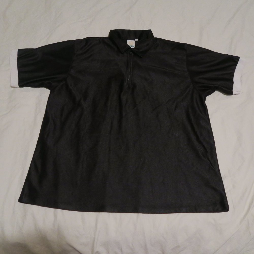 VTG MGM Grand Studio 54  1/4 Zip Polyester Polo